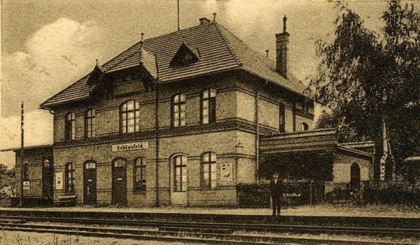 Bahnhof Schönefeld um 1900